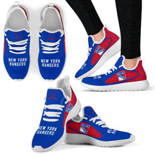 Load image into Gallery viewer, Legend React New York Rangers Mesh Knit Sneakers
