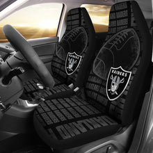 Load image into Gallery viewer, Gorgeous The Victory Oakland Raiders Car Seat Covers