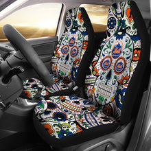Load image into Gallery viewer, Party Skull New York Mets Car Seat Covers