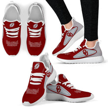 Load image into Gallery viewer, Legend React Oklahoma Sooners Mesh Knit Sneakers