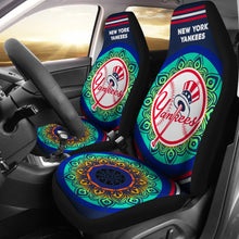 Load image into Gallery viewer, Unique Magical And Vibrant New York Yankees Car Seat Covers