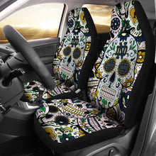 Load image into Gallery viewer, Party Skull Notre Dame Fighting Irish Car Seat Covers
