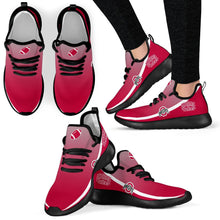 Load image into Gallery viewer, New Style Top Logo Ohio State Buckeyes Mesh Knit Sneakers