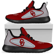 Load image into Gallery viewer, Legend React Oklahoma Sooners Mesh Knit Sneakers