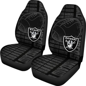 Gorgeous The Victory Oakland Raiders Car Seat Covers