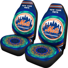 Load image into Gallery viewer, Unique Magical And Vibrant New York Mets Car Seat Covers