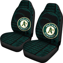 Load image into Gallery viewer, Gorgeous The Victory Oakland Athletics Car Seat Covers