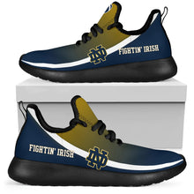 Load image into Gallery viewer, New Style Top Logo Notre Dame Fighting Irish Mesh Knit Sneakers