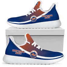 Load image into Gallery viewer, New Style Top Logo New York Mets Mesh Knit Sneakers