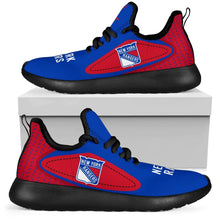 Load image into Gallery viewer, Legend React New York Rangers Mesh Knit Sneakers