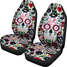Load image into Gallery viewer, Party Skull New York Yankees Car Seat Covers