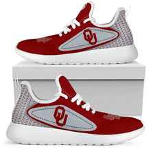 Load image into Gallery viewer, Legend React Oklahoma Sooners Mesh Knit Sneakers