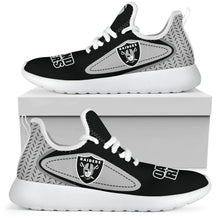 Load image into Gallery viewer, Legend React Oakland Raiders Mesh Knit Sneakers
