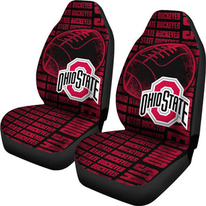 Gorgeous The Victory Ohio State Buckeyes Car Seat Covers