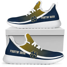 Load image into Gallery viewer, New Style Top Logo Notre Dame Fighting Irish Mesh Knit Sneakers