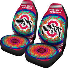 Load image into Gallery viewer, Unique Magical And Vibrant Ohio State Buckeyes Car Seat Covers