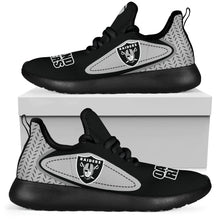 Load image into Gallery viewer, Legend React Oakland Raiders Mesh Knit Sneakers