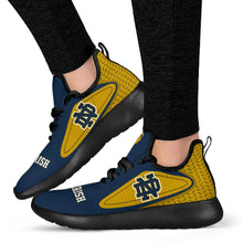Load image into Gallery viewer, Legend React Notre Dame Fighting Irish Mesh Knit Sneakers