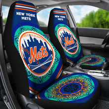 Load image into Gallery viewer, Unique Magical And Vibrant New York Mets Car Seat Covers