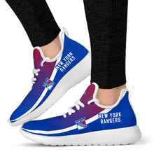 Load image into Gallery viewer, New Style Top Logo New York Rangers Mesh Knit Sneakers