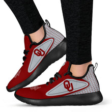 Load image into Gallery viewer, Legend React Oklahoma Sooners Mesh Knit Sneakers