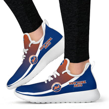 Load image into Gallery viewer, New Style Top Logo New York Mets Mesh Knit Sneakers