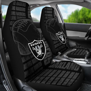 Gorgeous The Victory Oakland Raiders Car Seat Covers