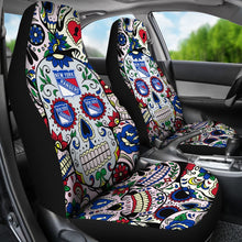 Load image into Gallery viewer, Party Skull New York Rangers Car Seat Covers