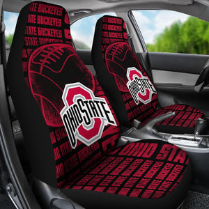 Gorgeous The Victory Ohio State Buckeyes Car Seat Covers