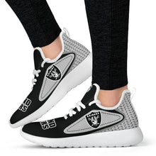 Load image into Gallery viewer, Legend React Oakland Raiders Mesh Knit Sneakers