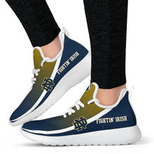 Load image into Gallery viewer, New Style Top Logo Notre Dame Fighting Irish Mesh Knit Sneakers