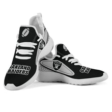 Load image into Gallery viewer, Legend React Oakland Raiders Mesh Knit Sneakers