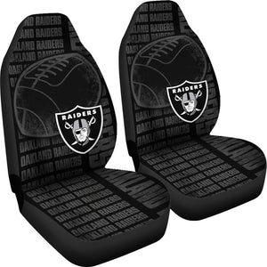 Gorgeous The Victory Oakland Raiders Car Seat Covers