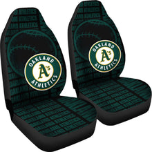 Load image into Gallery viewer, Gorgeous The Victory Oakland Athletics Car Seat Covers