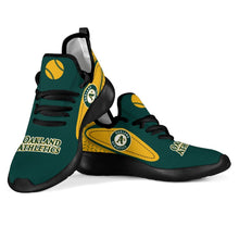 Load image into Gallery viewer, Legend React Oakland Athletics Mesh Knit Sneakers