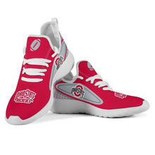 Load image into Gallery viewer, Legend React Ohio State Buckeyes Mesh Knit Sneakers