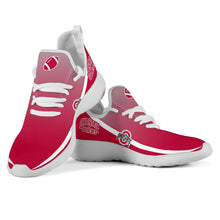Load image into Gallery viewer, New Style Top Logo Ohio State Buckeyes Mesh Knit Sneakers