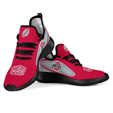 Load image into Gallery viewer, Legend React Ohio State Buckeyes Mesh Knit Sneakers