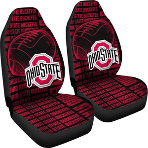 Gorgeous The Victory Ohio State Buckeyes Car Seat Covers