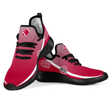 Load image into Gallery viewer, New Style Top Logo Ohio State Buckeyes Mesh Knit Sneakers