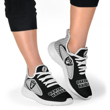 Load image into Gallery viewer, Legend React Oakland Raiders Mesh Knit Sneakers