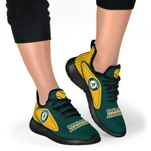 Load image into Gallery viewer, Legend React Oakland Athletics Mesh Knit Sneakers
