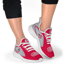 Load image into Gallery viewer, Legend React Ohio State Buckeyes Mesh Knit Sneakers