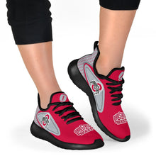 Load image into Gallery viewer, Legend React Ohio State Buckeyes Mesh Knit Sneakers