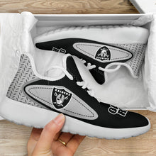 Load image into Gallery viewer, Legend React Oakland Raiders Mesh Knit Sneakers