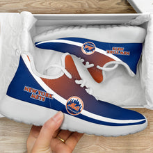 Load image into Gallery viewer, New Style Top Logo New York Mets Mesh Knit Sneakers