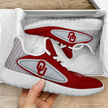 Load image into Gallery viewer, Legend React Oklahoma Sooners Mesh Knit Sneakers