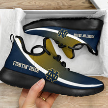 Load image into Gallery viewer, New Style Top Logo Notre Dame Fighting Irish Mesh Knit Sneakers