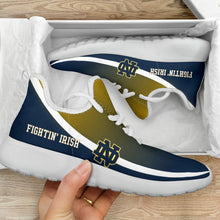 Load image into Gallery viewer, New Style Top Logo Notre Dame Fighting Irish Mesh Knit Sneakers