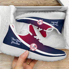 Load image into Gallery viewer, New Style Top Logo New York Yankees Mesh Knit Sneakers